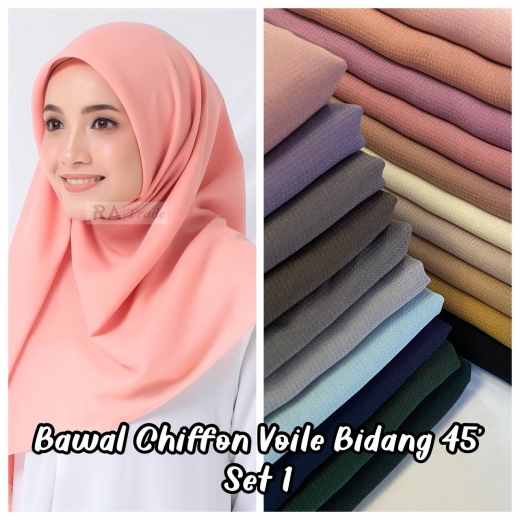 Bawal Chiffon Voile 45'